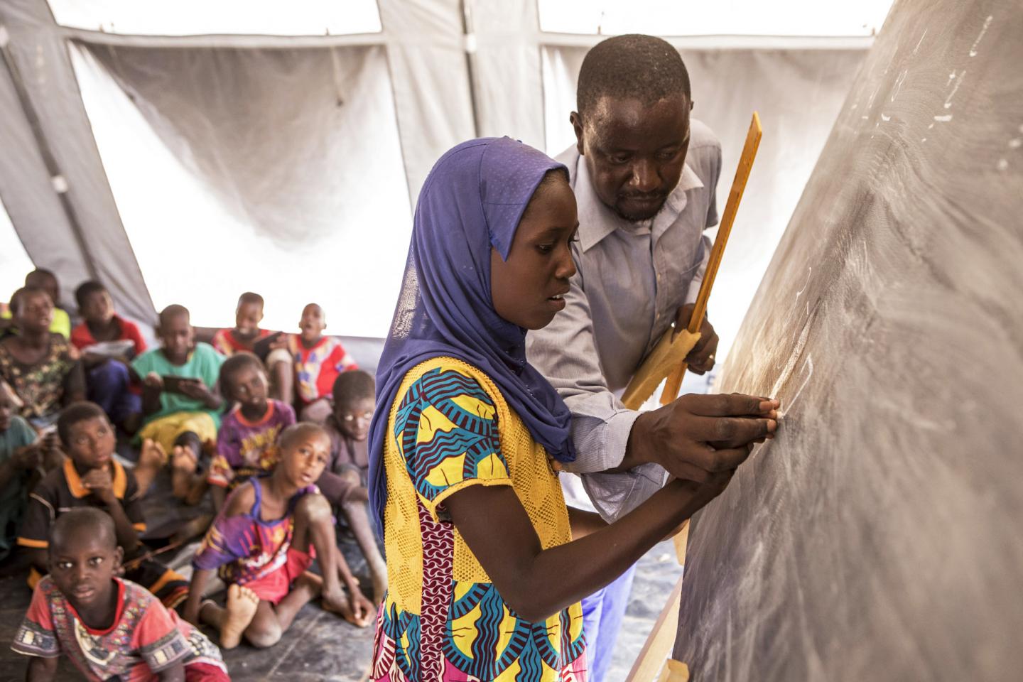 Education and dreams displaced in Mali 1