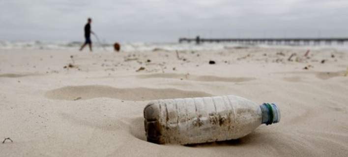 plastic-bottle-on-beach